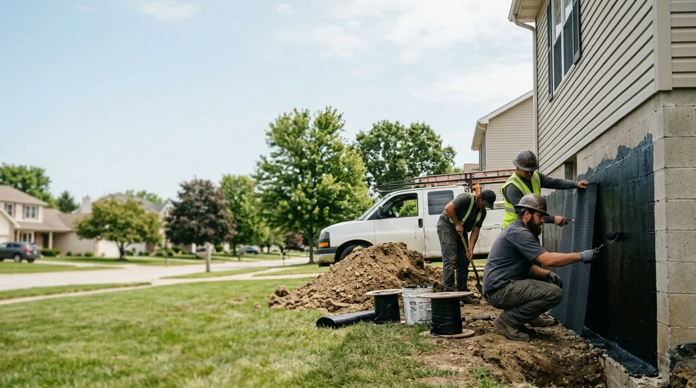 Basement Waterproofing in Mount Victory, OH near me